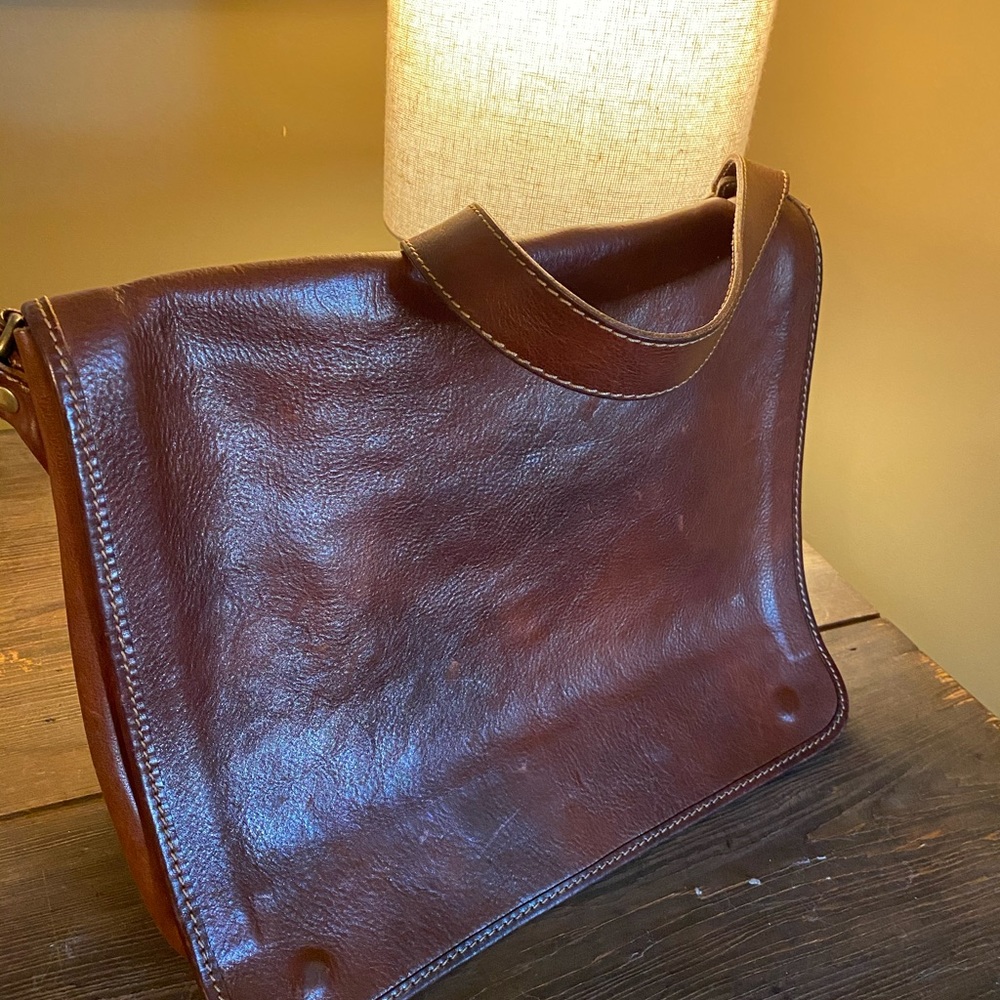 Vera Pelle Italian Leather Briefcase
